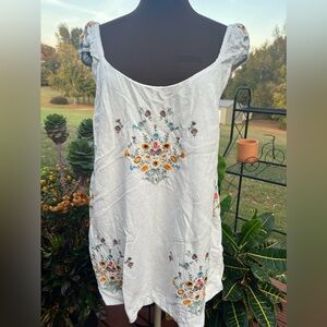Free People Embroidered Wildflower Dress - Size S